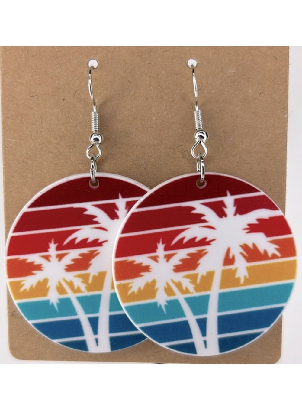 Summer Dangle Earrings Cute Acrylic Fashion Jewelry